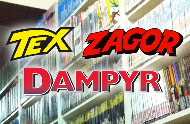 Zagor, Dampyr e Tex in Svizzera!