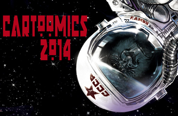 Fabiano Ambu autore del manifesto di Cartoomics 2014