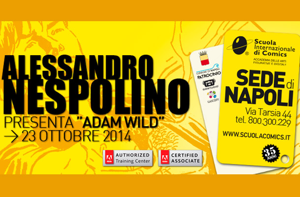 Alessandro Nespolino a Napoli!