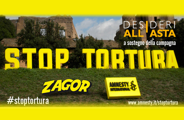 Zagor all'asta per Amnesty!
