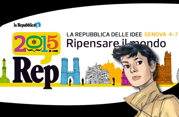 Giancarlo Berardi a la Repubblica delle Idee