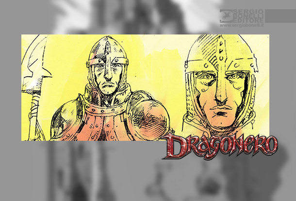 Dragonero - gli studi