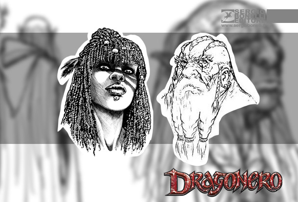 Dragonero - Gli studi 02