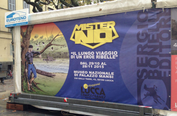 Mister No in mostra a Lucca!