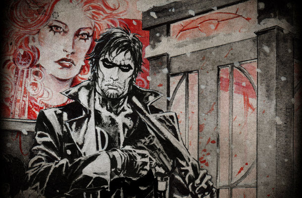 Morgan Lost, Bergamo si tinge di rosso