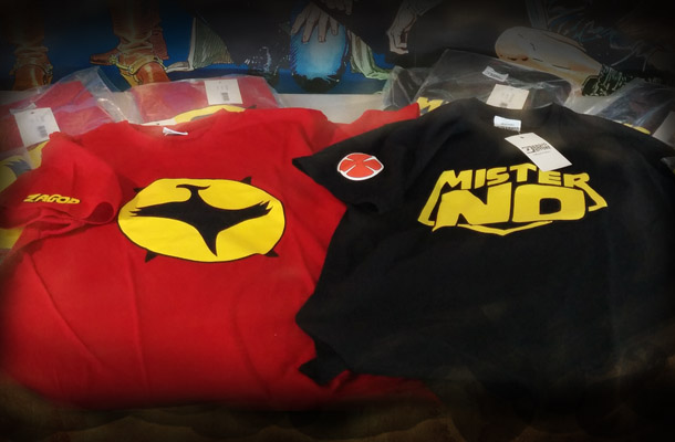 Arrivano le t-shirt degli Eroi Bonelli!