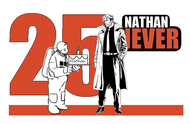 Lo Spazio Bianco festeggia venticinque anni di Nathan Never!