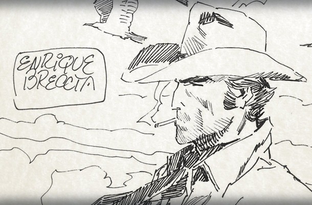 Enrique Breccia disegna Tex!