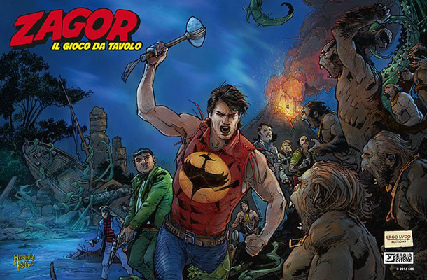 Il gioco da tavolo di Zagor presentato a Roma!
