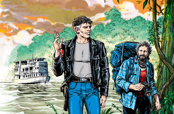 Sul Fiume Grande con Mister No - Tutte le tappe