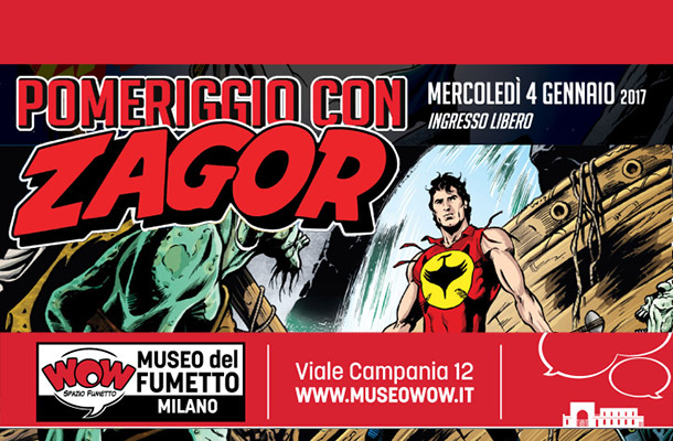 Zagor al WOW di Milano!