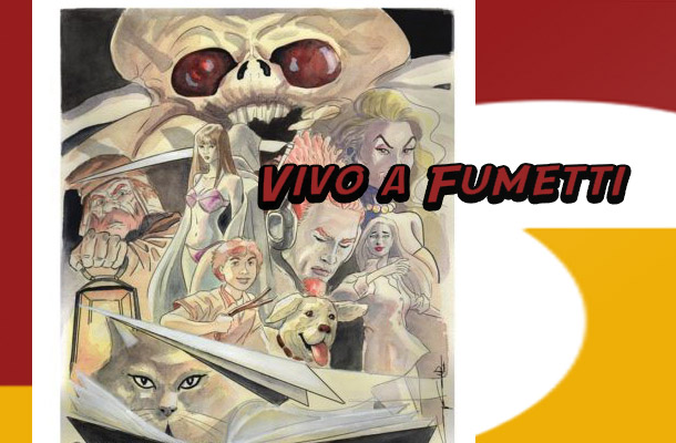 “Vivo a fumetti” a Cartoomics