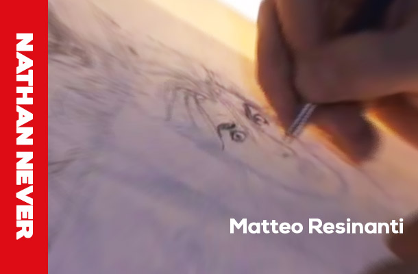 Matteo Resinanti disegna Nathan Never
