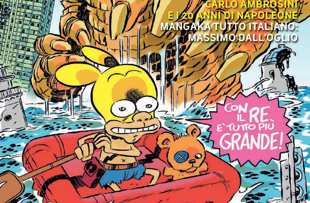 Napoleone sull'Annuario del Fumetto