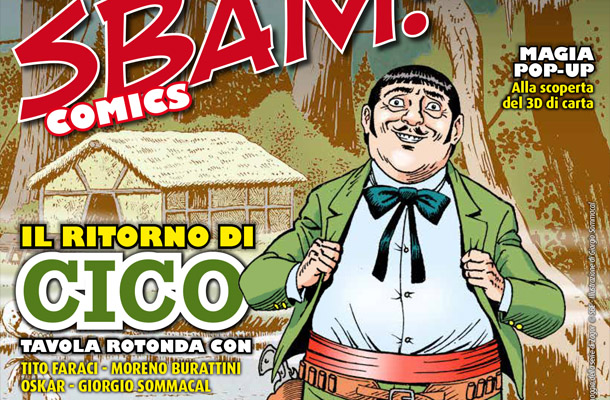 Cico e Mercurio su Sbam! Comics 33