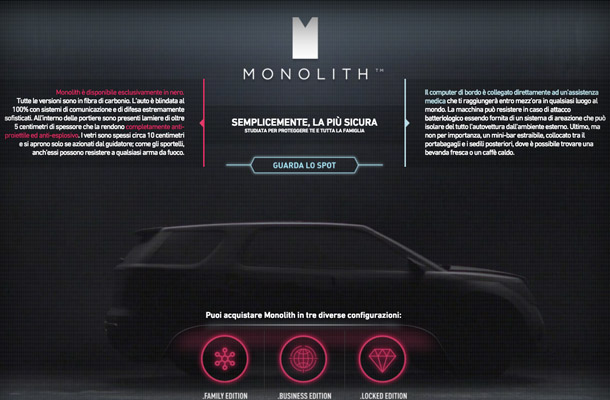 Vuoi guidare una Monolith? Ora puoi!