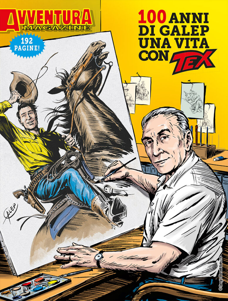 Avventura Magazine – 100 anni di Galep una vita con Tex