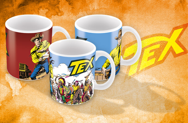 Le nuove tazze di Tex