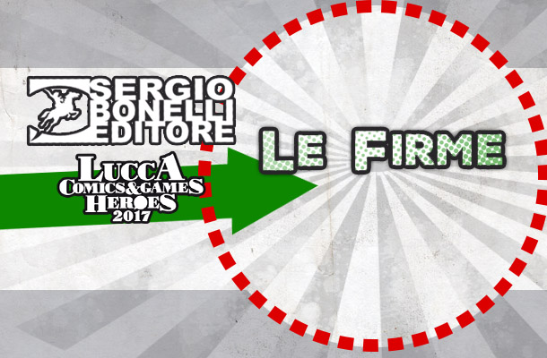 Le firme degli autori a Lucca!