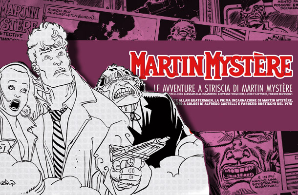 Martin Mystère fatto a strisce!