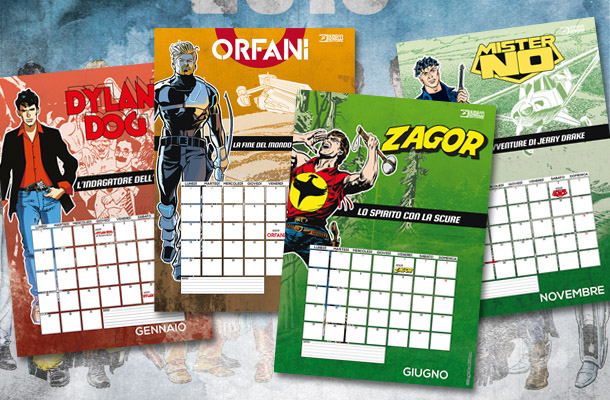 Dodici mesi con Sergio Bonelli Editore!