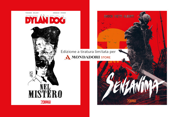 Le variant Mondadori di Dylan Dog e Dragonero