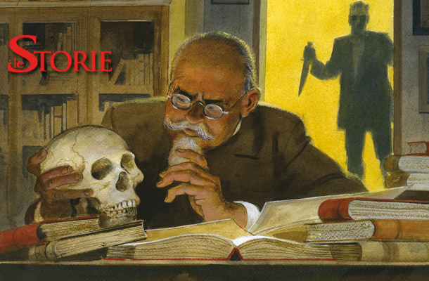 Il cuore di Lombroso, nel laboratorio di Lombroso