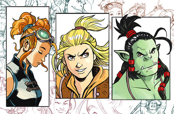 Studi per Dragonero Adventures