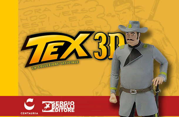 Tex 3D: il Generale Quantrell!