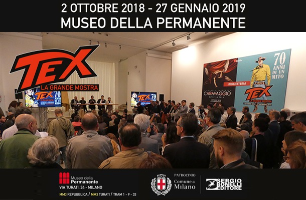Tex 70 anni di un mito: la conferenza stampa