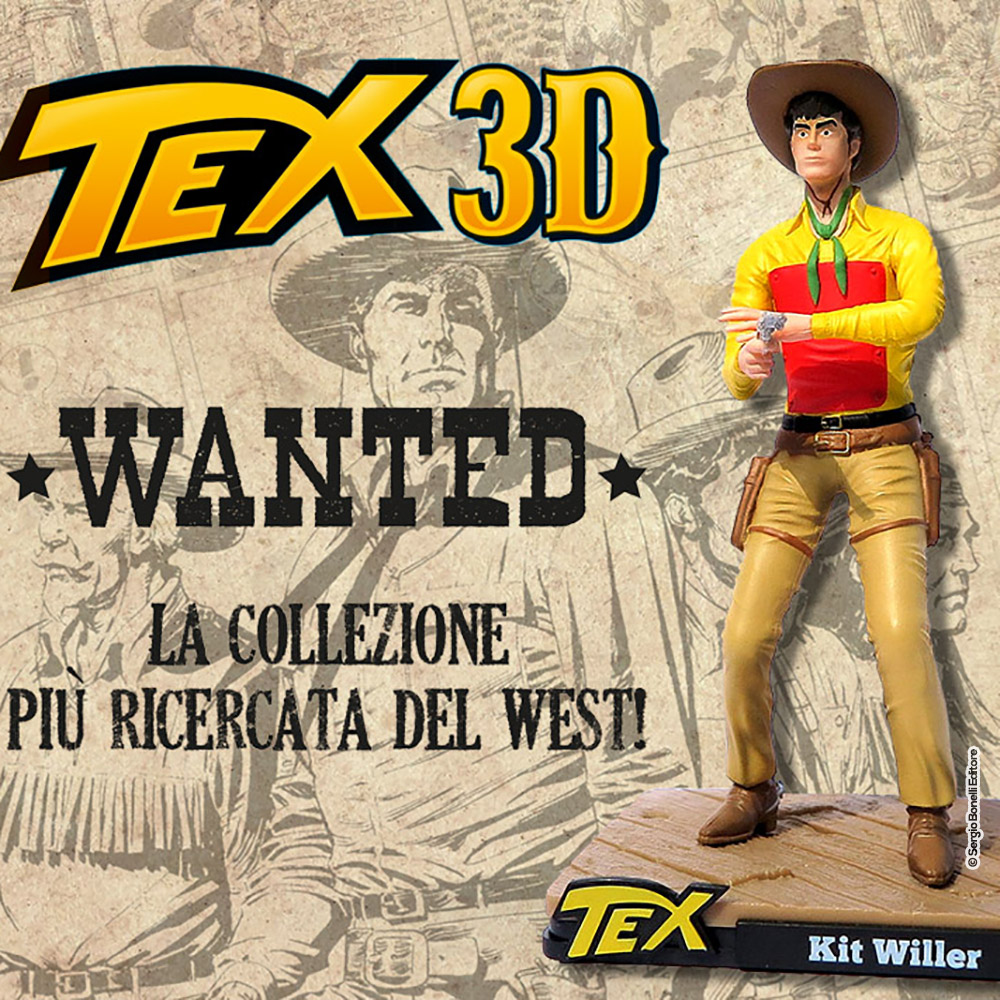 Kit Willer. Statuina 3D