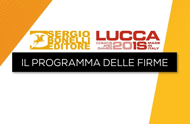 Le firme dei nostri autori a Lucca!