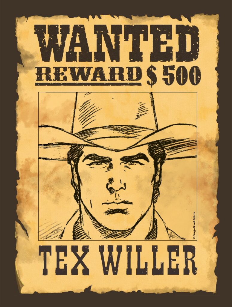 Tex Willer 1 – Variant taglia