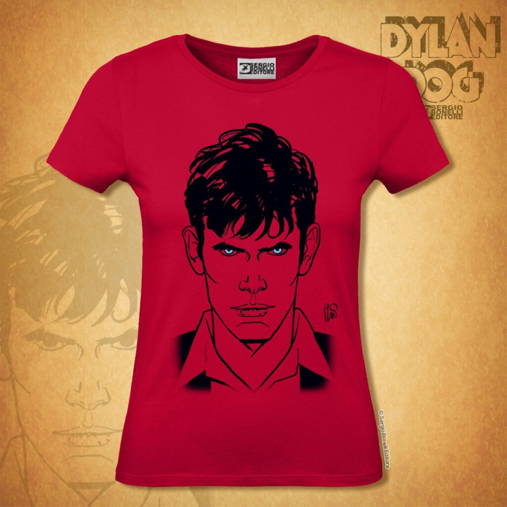 T-shirt Donna Dylan Dog – Rossa