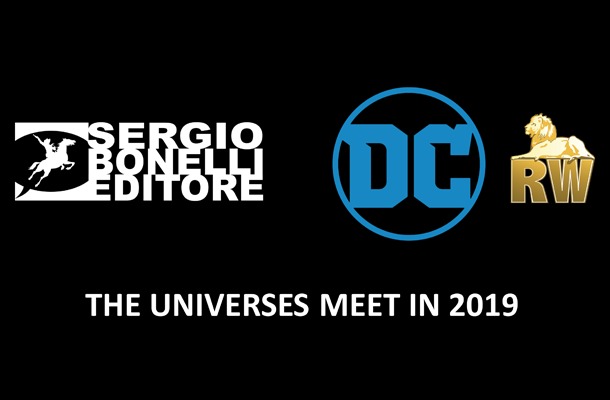 Sergio Bonelli Editore e DC con RW Edizioni annunciano una partnership epocale!