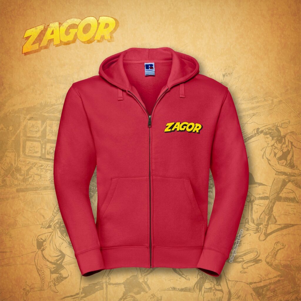 Felpa Zagor – Rossa