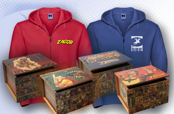 Sono arrivate felpe e comic box!