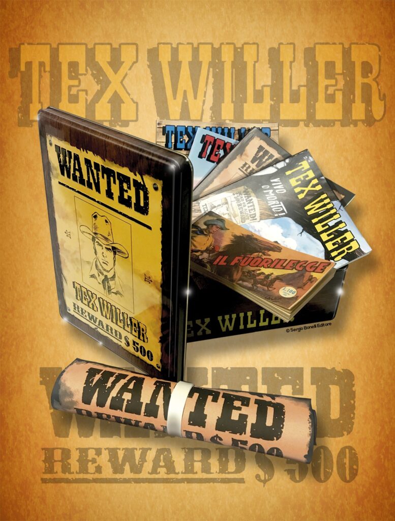 Tex Willer Wanted Box