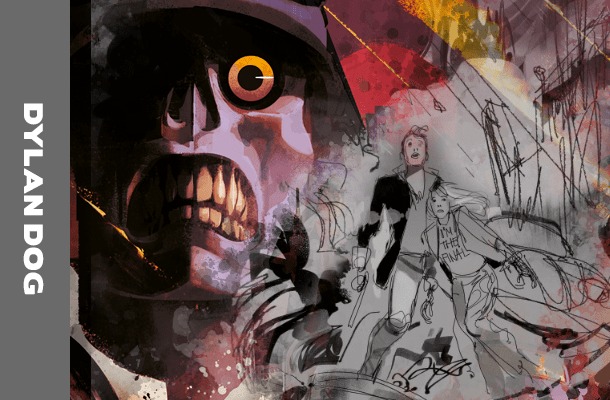 Dylan Dog, work in progress di una copertina!