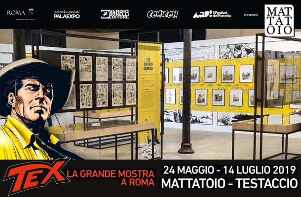 Prosegue la mostra di Tex a Roma