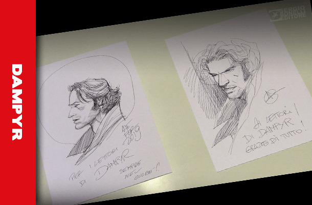 Genzianella e Fortunato disegnano Dampyr!