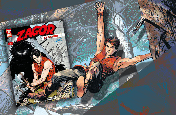 Candita disegna Zagor!