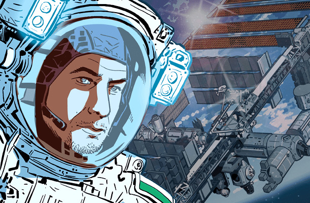 Tanti auguri, Astro-Luca!