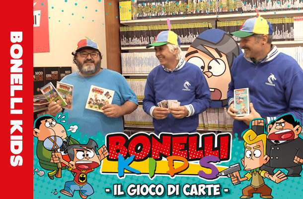 Cos’è il gioco di carte dei Bonelli Kids?
