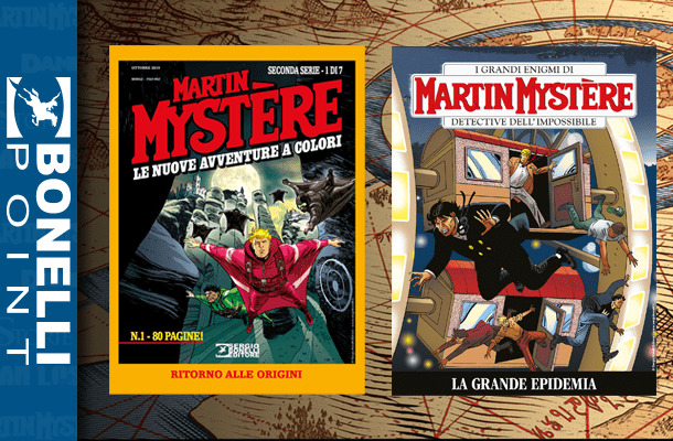 Martin Mystère al Bonelli Point (a colori e in bianco e nero)!