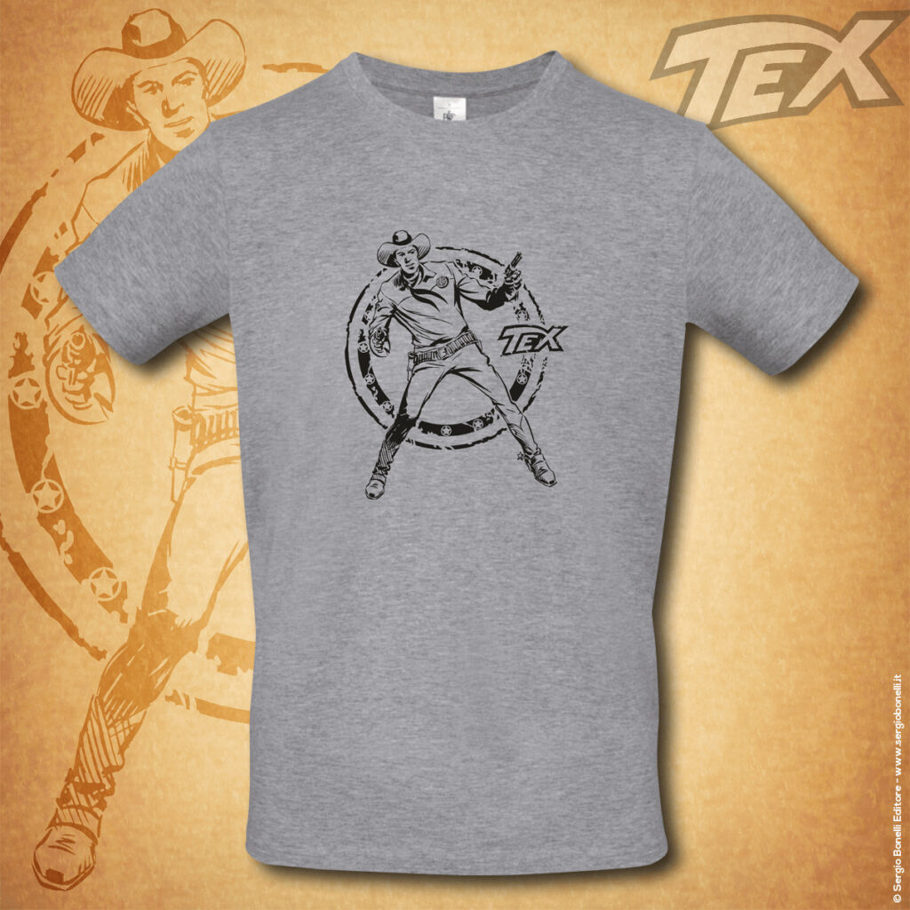 T-shirt Tex Ranger – Grigia