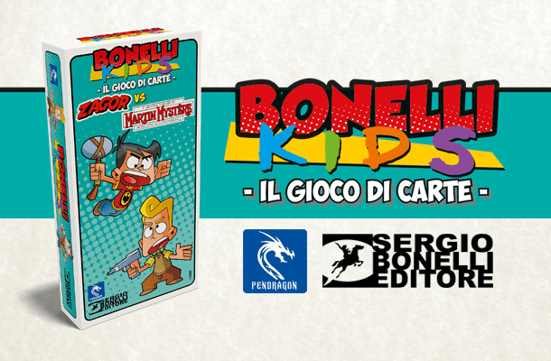Il gioco di carte dei Bonelli Kids a Lucca
