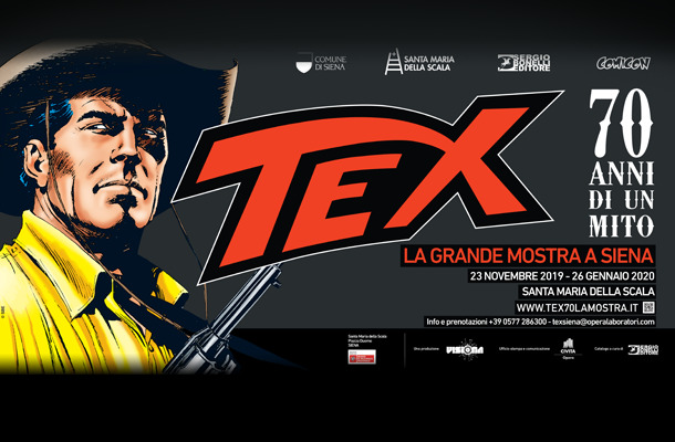La grande mostra di Tex sbarca a Siena!
