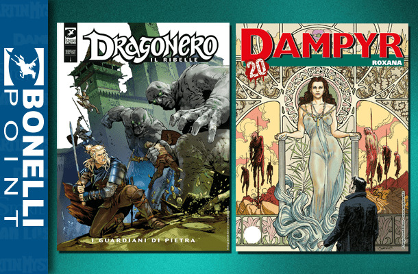 Un firmacopie per Dragonero e Dampyr