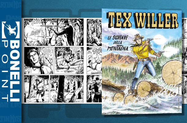 Tex Willer cavalca al Bonelli Point!
